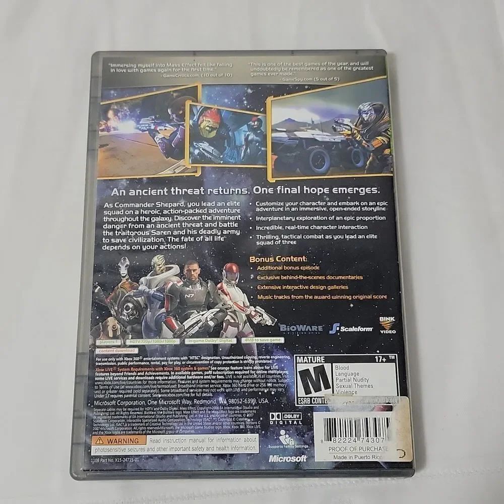 Mass Effect (Xbox 360) - Picture 2 of 2